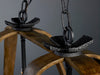 Maxim - 20927BWIO - Six Light Chandelier - Road House - Barn Wood / Iron Ore