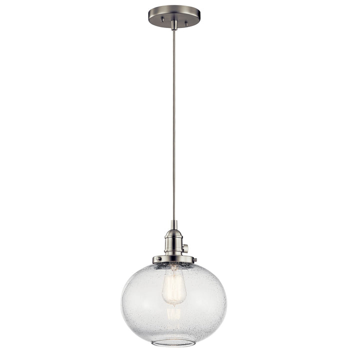 Kichler - 43852NI - One Light Mini Pendant - Avery - Brushed Nickel