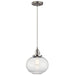 Kichler - 43852NI - One Light Mini Pendant - Avery - Brushed Nickel