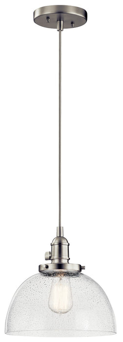 Kichler - 43853NI - One Light Mini Pendant - Avery - Brushed Nickel