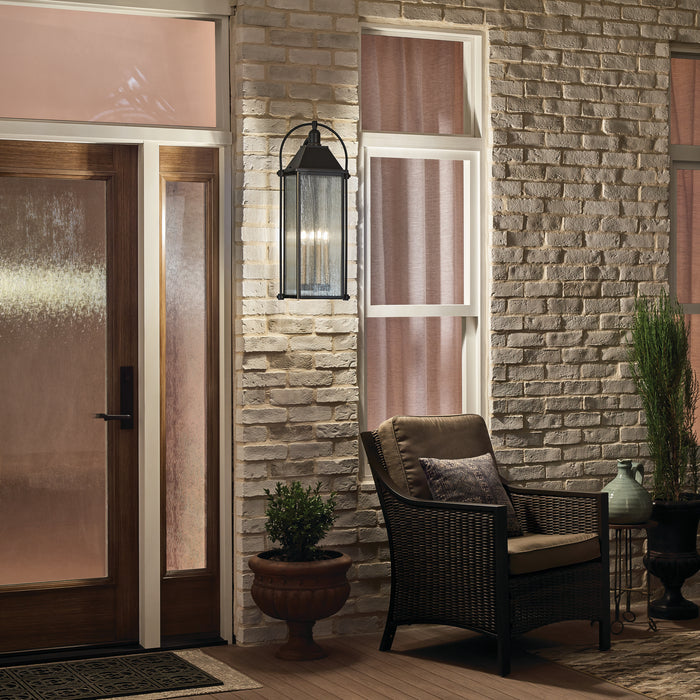 Kichler - 49716OZ - Four Light Outdoor Wall Mount - Harbor Row - Olde Bronze