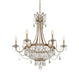 Savoy House - 1-3060-6-60 - Six Light Chandelier - Claiborne - Avalite