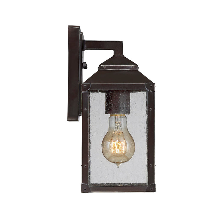 Savoy House - 5-340-213 - One Light Wall Mount - Brennan - English Bronze with Gold