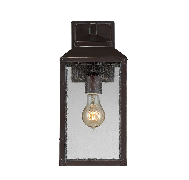 Savoy House - 5-341-213 - One Light Wall Mount - Brennan - English Bronze with Gold