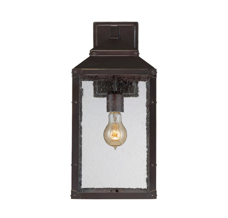 Savoy House - 5-344-213 - One Light Wall Mount - Brennan - English Bronze with Gold