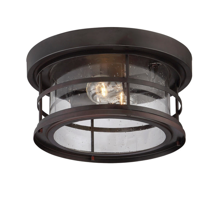 Savoy House - 5-369-13-13 - Two Light Flush Mount - Barrett - English Bronze