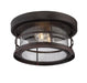 Savoy House - 5-369-13-13 - Two Light Flush Mount - Barrett - English Bronze