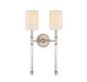 Savoy House - 9-103-2-SN - Two Light Wall Sconce - Fremont - Satin Nickel