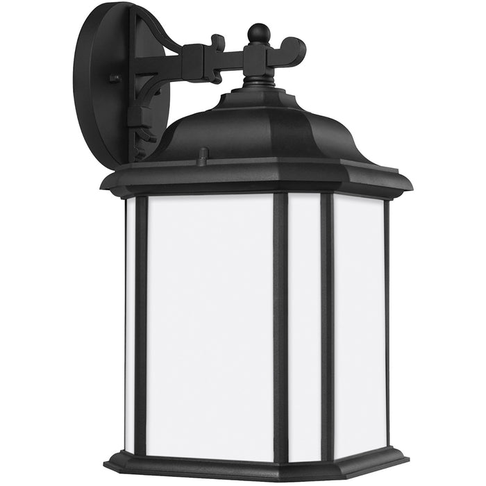 Generation Lighting - 84531-12 - One Light Outdoor Wall Lantern - Kent - Black