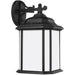 Generation Lighting - 84531-12 - One Light Outdoor Wall Lantern - Kent - Black