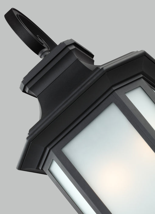 Generation Lighting - 8736301-12 - One Light Outdoor Wall Lantern - Childress - Black