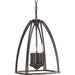 Progress Lighting - P3786-20 - Four Light Foyer Pendant - Tally - Antique Bronze