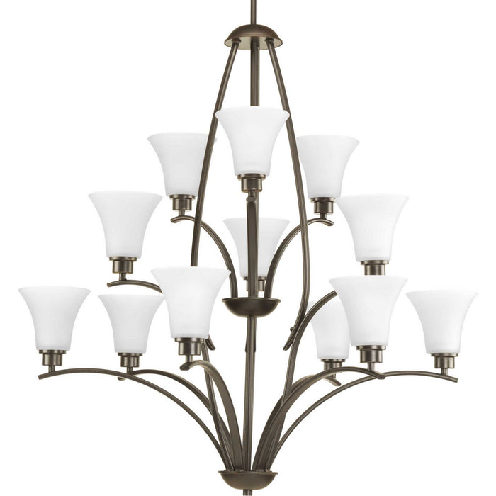 Progress Lighting - P4497-20W - 12 Light Chandelier - Joy - Antique Bronze