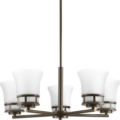 Progress Lighting - P4613-20 - Five Light Chandelier - Cascadia - Antique Bronze