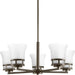 Progress Lighting - P4613-20 - Five Light Chandelier - Cascadia - Antique Bronze