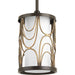 Progress Lighting - P5082-20 - One Light Mini Pendant - Cirrine - Antique Bronze