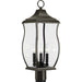 Progress Lighting - P5404-108 - Three Light Post Lantern - Township - Oil Rubbed Bronze