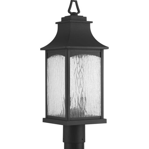 Maison Two Light Post Lantern Black