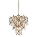 Corbett Lighting - 214-44 - Three Light Pendant - Tiara - Vienna Bronze