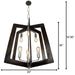 Varaluz - 268F06SL - Six Light Chandelier - Lofty - Steel