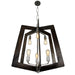 Varaluz - 268F06SL - Six Light Chandelier - Lofty - Steel