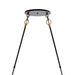 Hubbardton Forge - 134405-SKT-LONG-31-ZK0219 - Two Light Pendant - Otto - Black with Brass Accents