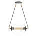 Hubbardton Forge - 134405-SKT-STND-31-ZK0219 - Two Light Pendant - Otto - Black with Brass Accents