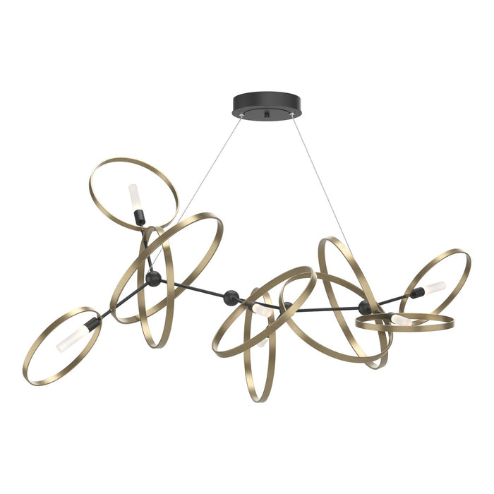 Hubbardton Forge - 138920-SKT-STND-10-84 - Six Light Pendant - Celesse - Black