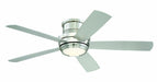 Craftmade - TMPH52BNK5 - 52"Ceiling Fan - Tempo Hugger 52" - Brushed Polished Nickel