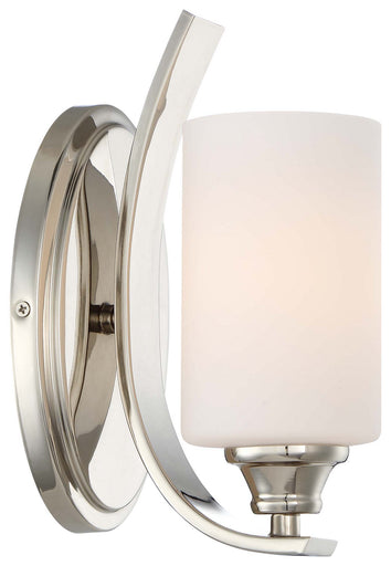 Tilbury One Light Bath Polished Nickel