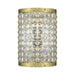 Livex Lighting - 50571-28 - One Light Wall Sconce - Grammercy - Hand Applied Winter Gold