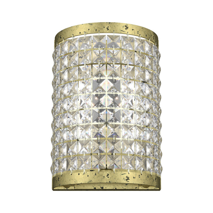 Livex Lighting - 50571-28 - One Light Wall Sconce - Grammercy - Hand Applied Winter Gold