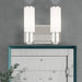 Livex Lighting - 52102-35 - Two Light Wall Sconce/ Bath Light - Weston - Polished Nickel