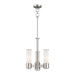 Livex Lighting - 52103-35 - Three Light Mini Chandelier - Weston - Polished Nickel