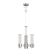Livex Lighting - 52103-35 - Three Light Mini Chandelier - Weston - Polished Nickel