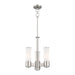 Livex Lighting - 52103-35 - Three Light Mini Chandelier - Weston - Polished Nickel