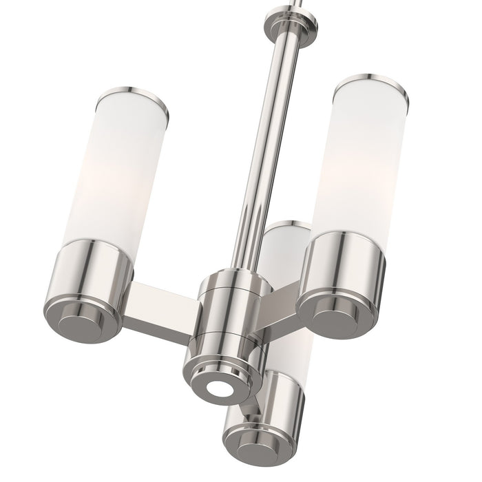 Livex Lighting - 52103-35 - Three Light Mini Chandelier - Weston - Polished Nickel