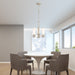 Livex Lighting - 52103-35 - Three Light Mini Chandelier - Weston - Polished Nickel