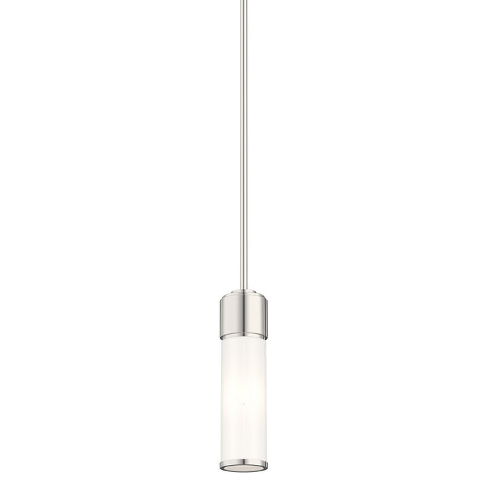 Livex Lighting - 52111-35 - One Light Mini Pendant - Weston - Polished Nickel