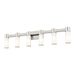 Livex Lighting - 52126-35 - Six Light Wall Sconce/ Bath Light - Weston - Polished Nickel