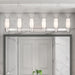 Livex Lighting - 52126-35 - Six Light Wall Sconce/ Bath Light - Weston - Polished Nickel