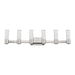 Livex Lighting - 52126-91 - Six Light Wall Sconce/ Bath Light - Weston - Brushed Nickel