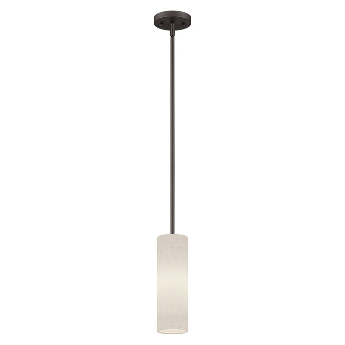 Livex Lighting - 52130-92 - One Light Mini Pendant - Monroe - English Bronze