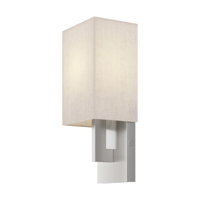 Livex Lighting - 52131-91 - One Light Wall Sconce - ADA Wall Sconces - Brushed Nickel