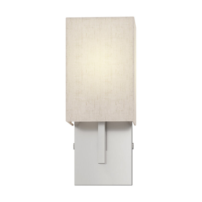 Livex Lighting - 52131-91 - One Light Wall Sconce - ADA Wall Sconces - Brushed Nickel