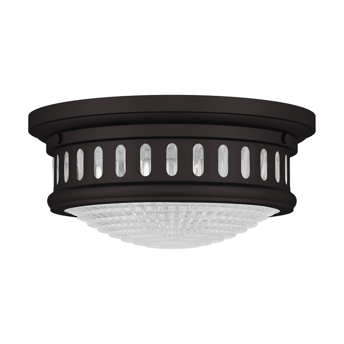 Livex Lighting - 73051-07 - Two Light Ceiling Mount - Berwick - Bronze