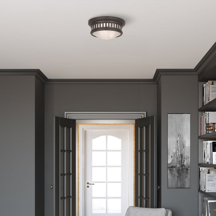 Livex Lighting - 73051-07 - Two Light Ceiling Mount - Berwick - Bronze