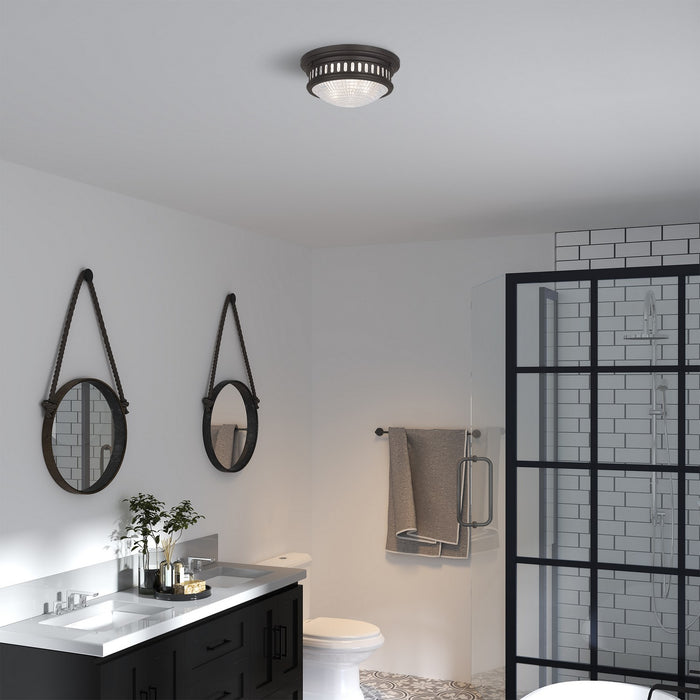 Livex Lighting - 73052-07 - Two Light Ceiling Mount - Berwick - Bronze