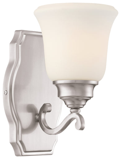 Savannah Row One Light Bath Brushed Nickel