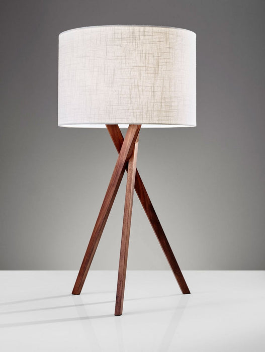 Adesso Home - 3226-15 - Table Lamp - Brooklyn - Walnut Wood